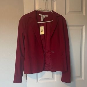 Max Studio Deep Red Blazer